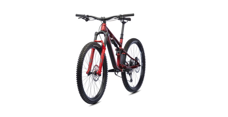 Merida - One-Forty 500 Full Suspension Trail Bike in Red-3